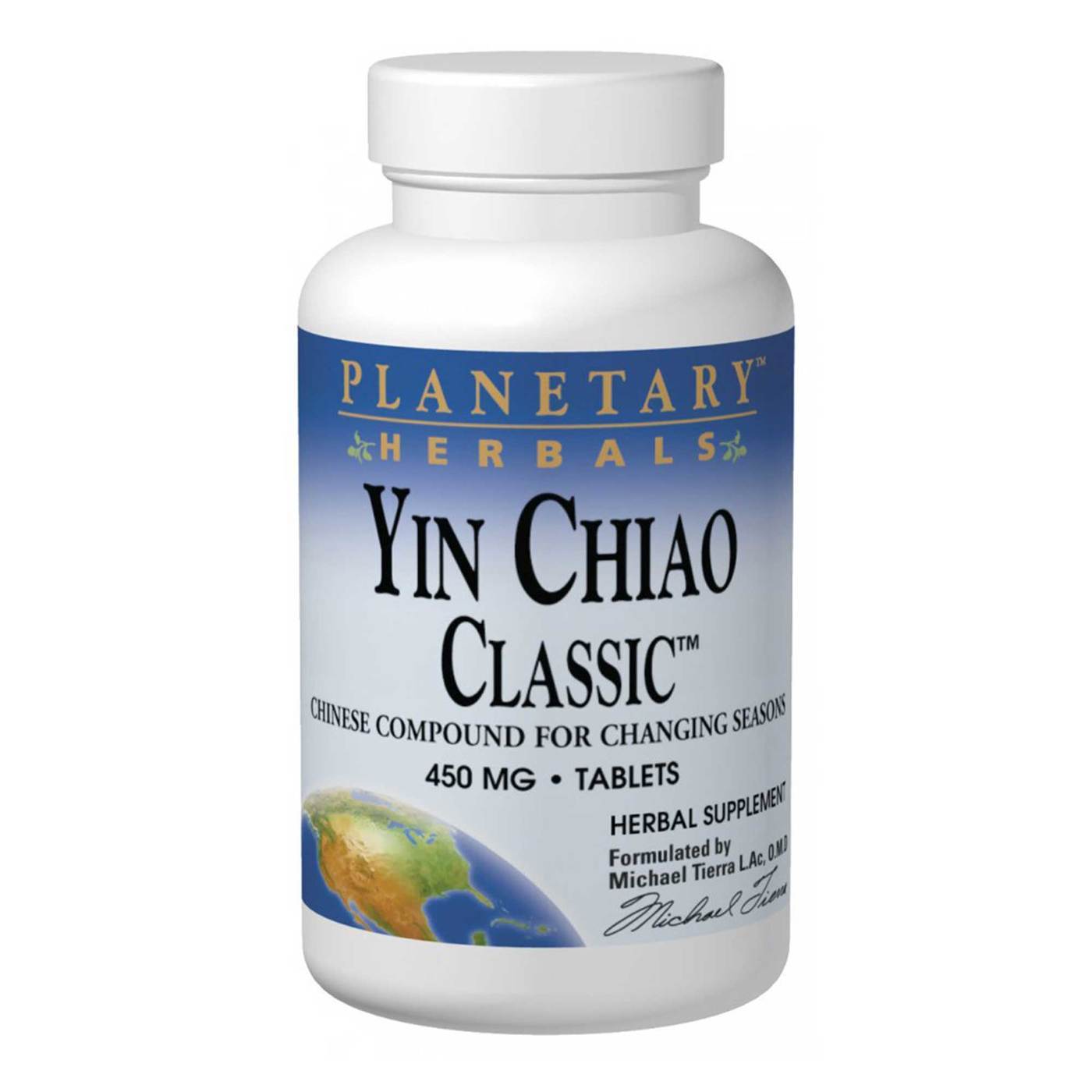 Planetary Herbals Neck Yin Chiao Echinacea Complex, 600 mg, 60 Tablets