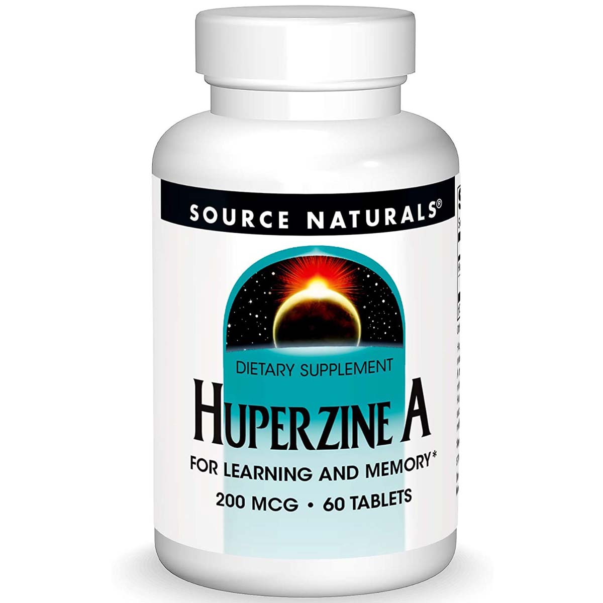 Source Naturals Huperzine A, 200 mcg, 60 Tablets