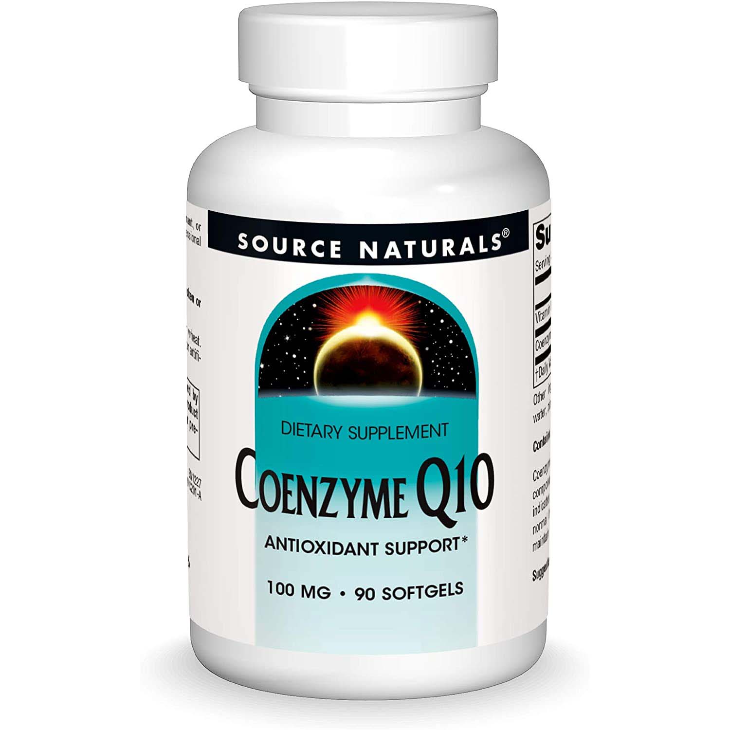 Source Naturals Coenzyme Q10 90 Softgels 100 mg