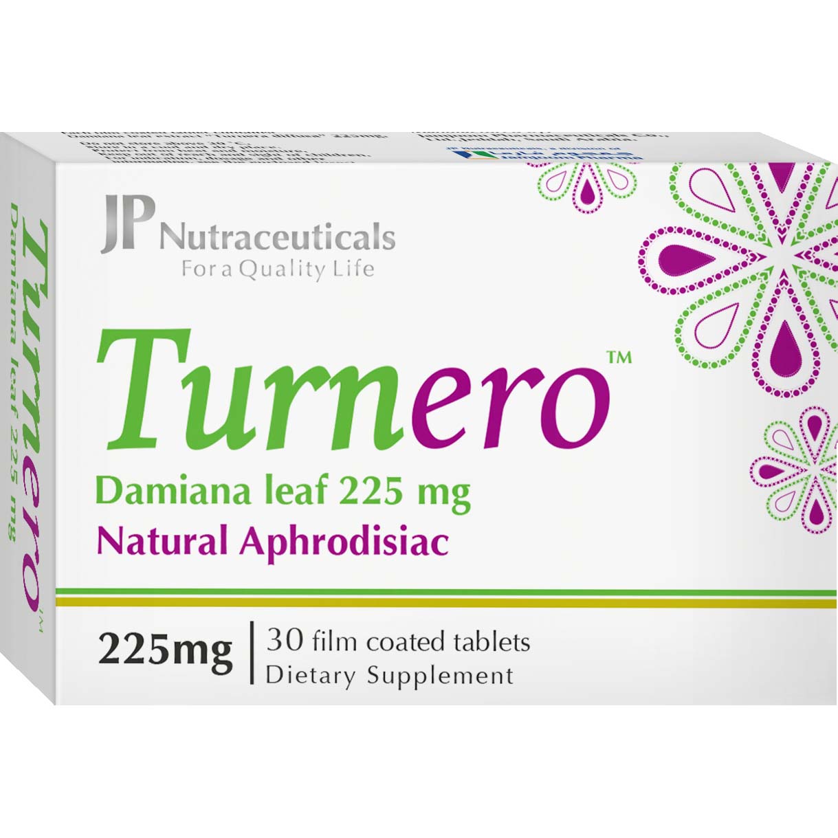 Jamjoom Pharma Turnero, 30 Tablets, 225 mg