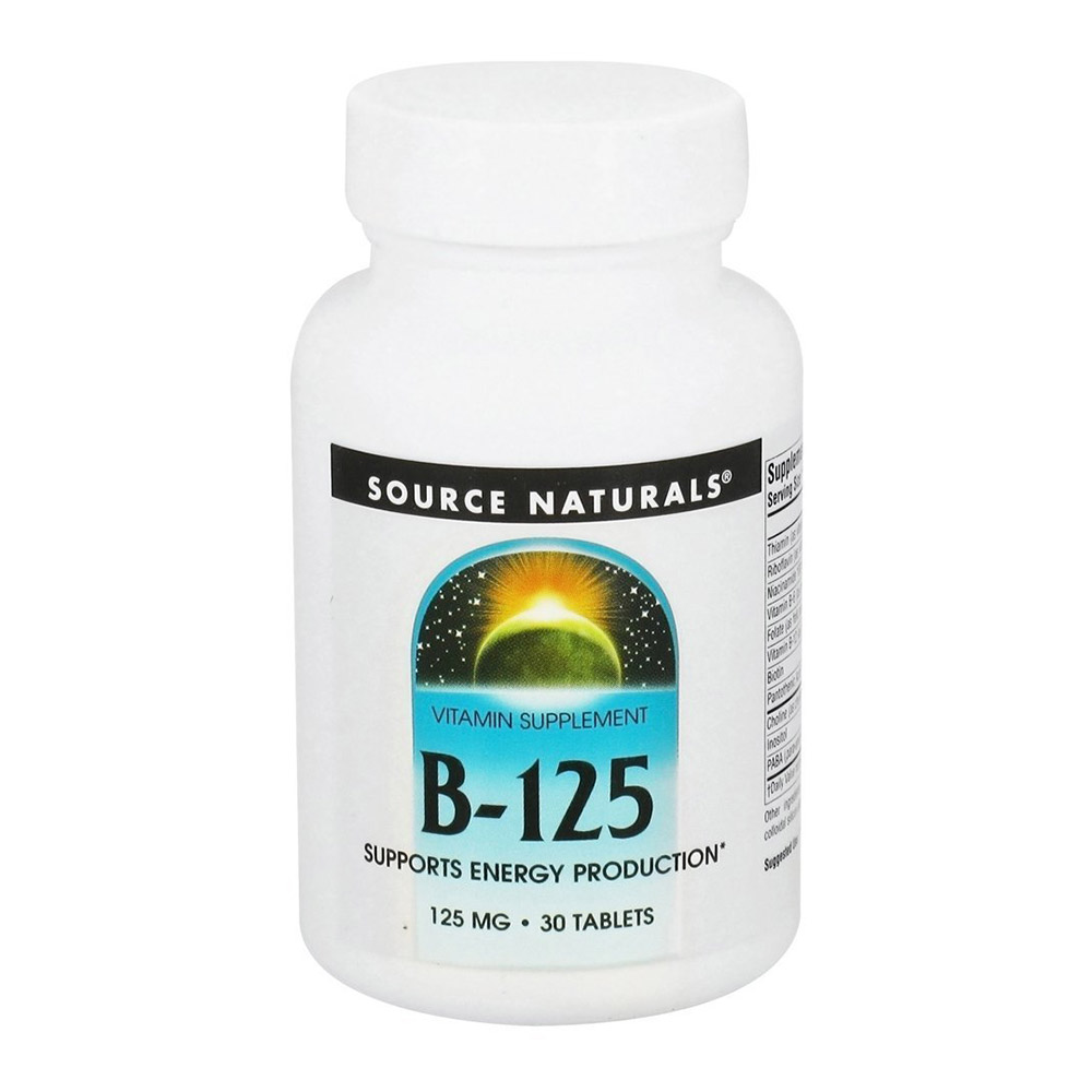 Source Naturals B-125 30 Tablets 125 mg