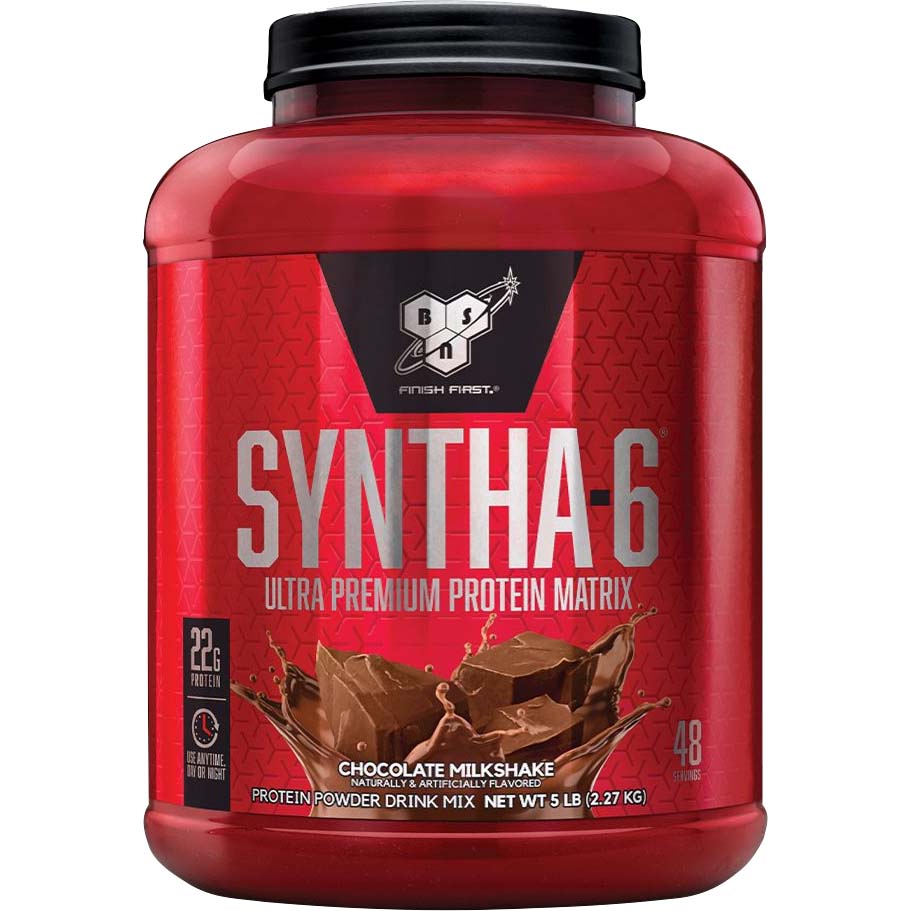 BSN Syntha-6 Whey Protein 5 LB Chocolate Milkshake