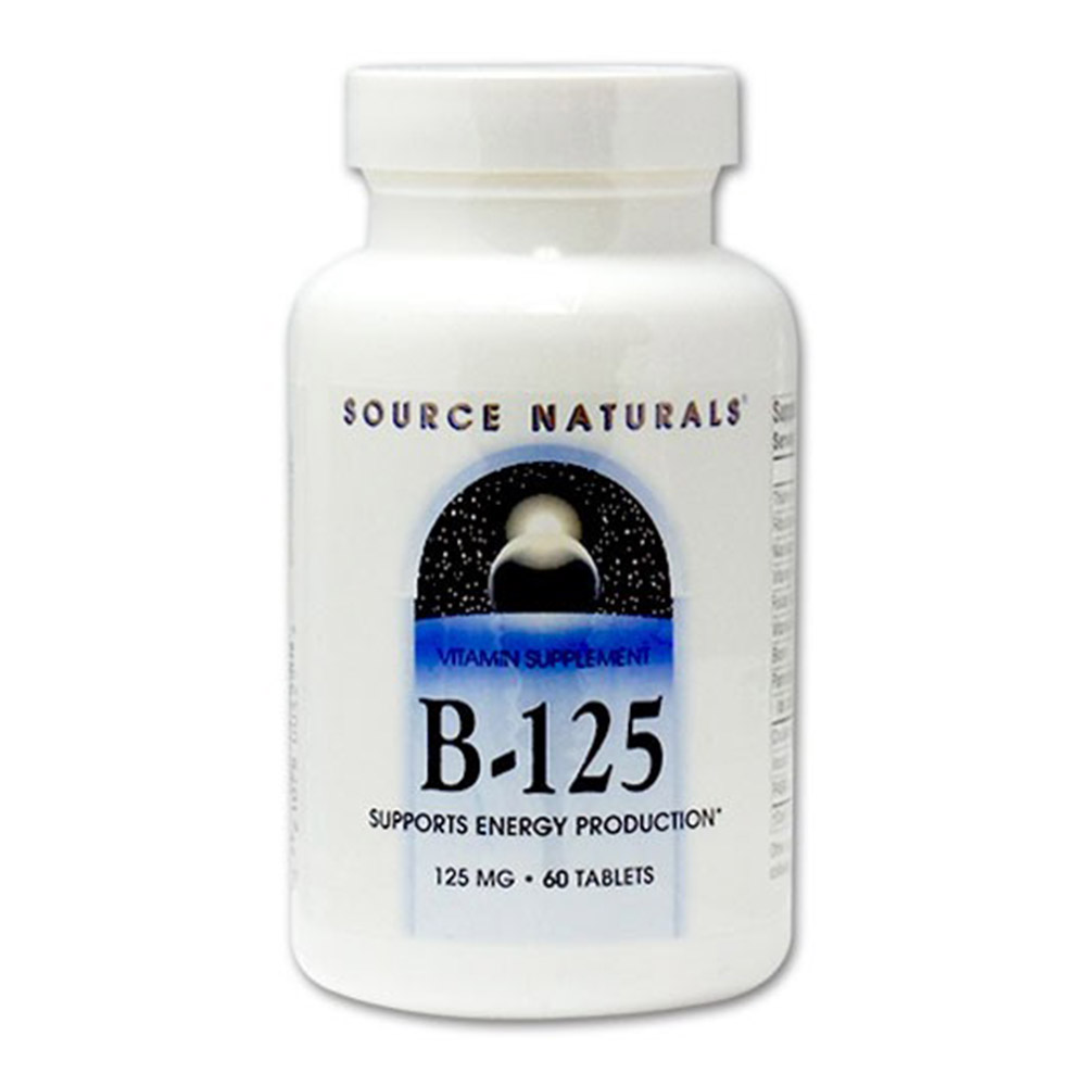 Source Naturals B-125 60 Tablets 125 mg