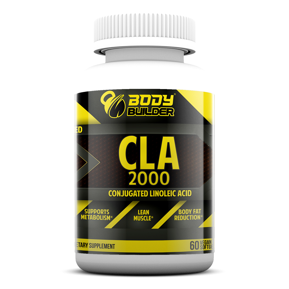 Body Builder CLA Plant Based, 60 Softgels, 2000 mg