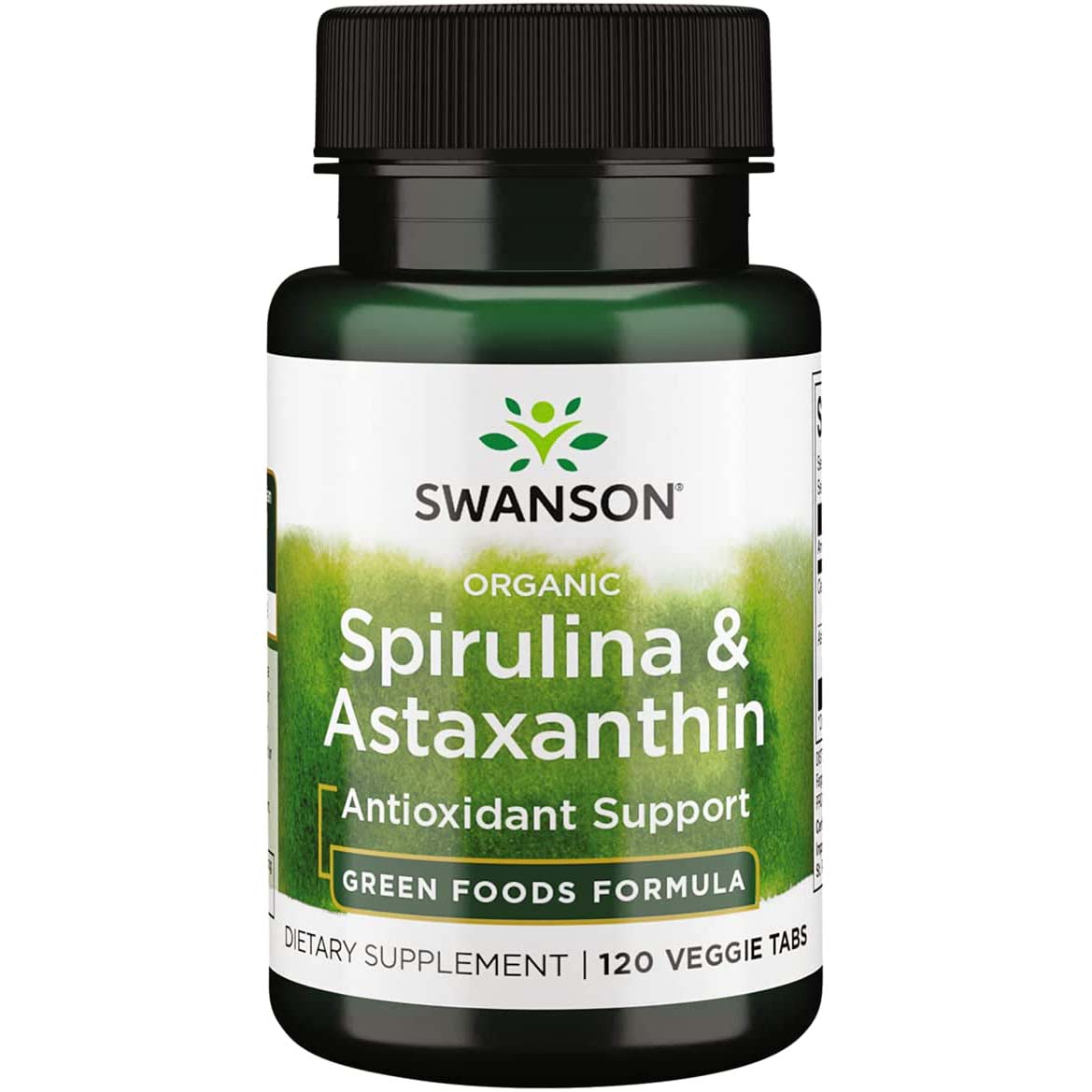 Swanson Spirulina Astaxanthin 120 Veggie Tablets