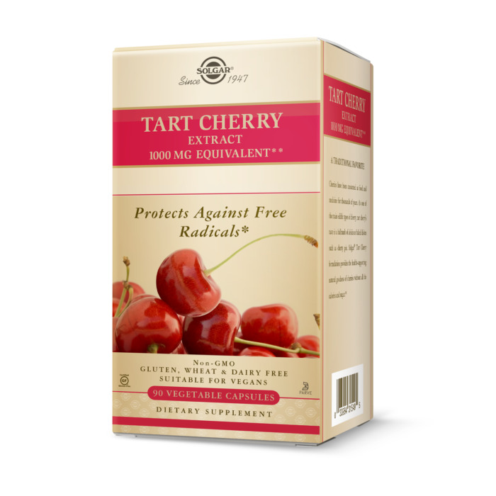 Solgar Tart Cherry 90 Vegetable Capsules 1000 mg
