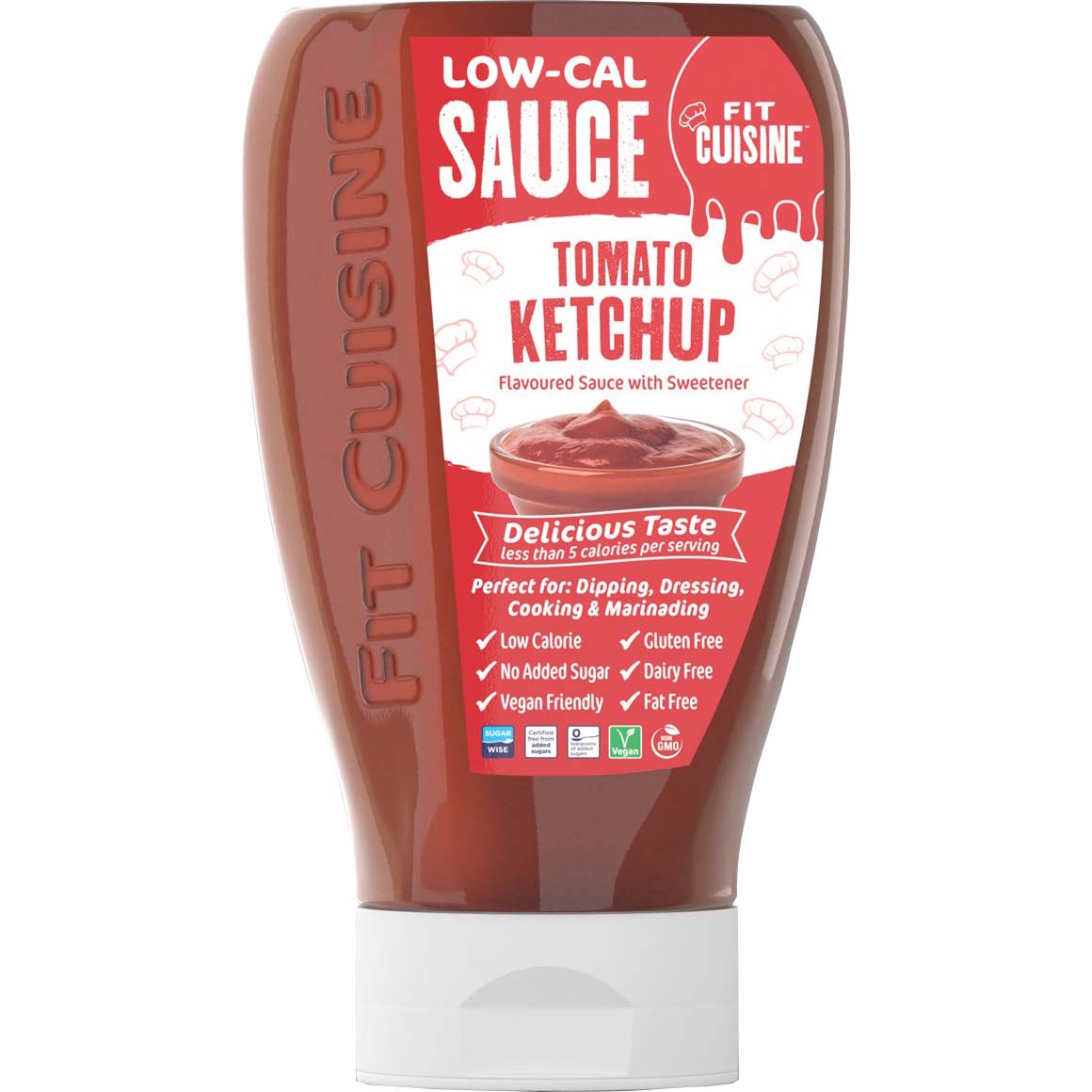 Applied Nutrition Low Cal Sauce, Tomato Ketchup