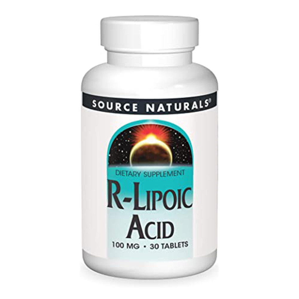 Source Naturals R-Lipoic Acid 30 Tablets 100 mg