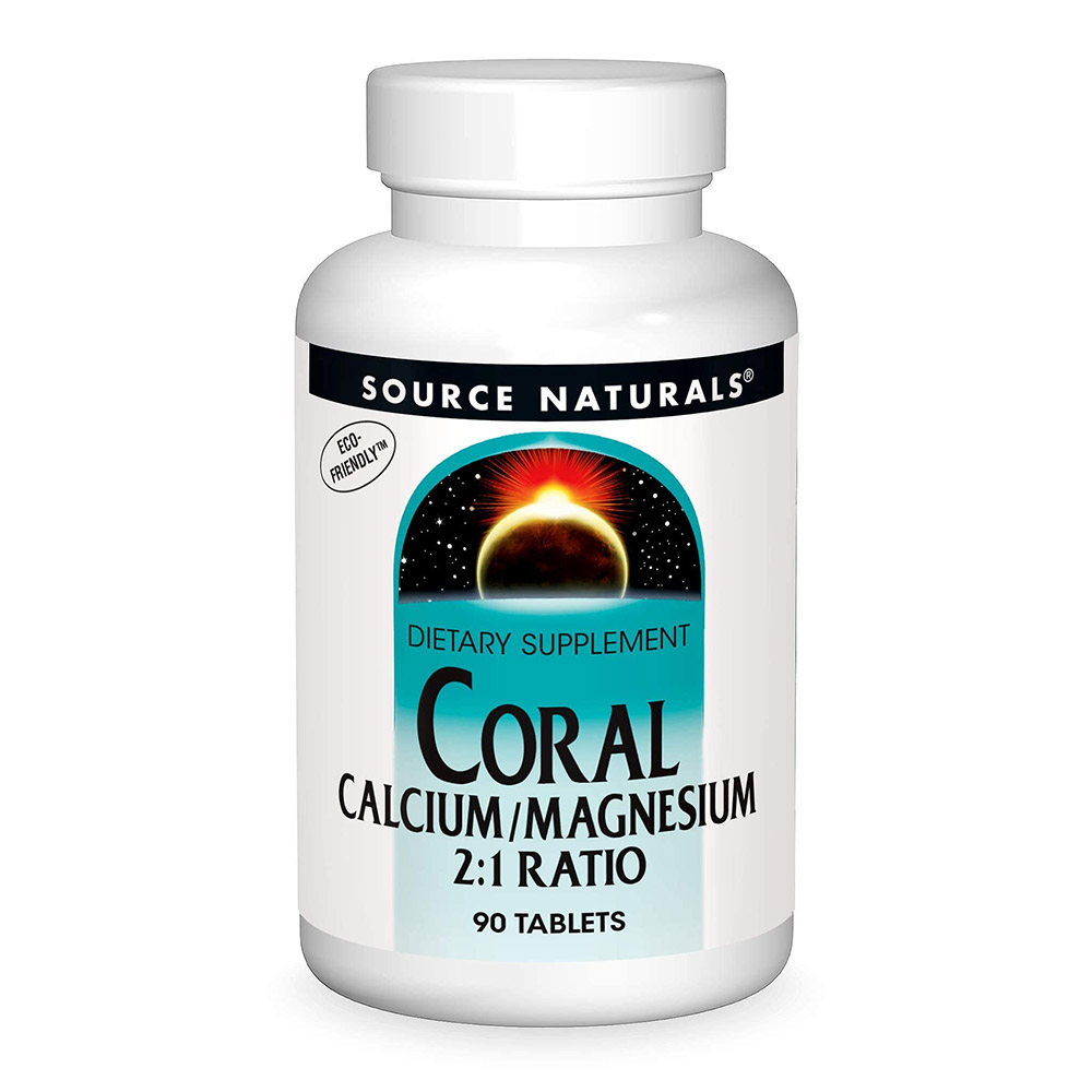 Source Naturals Coral Calcium / Magnesium 90 Tablets
