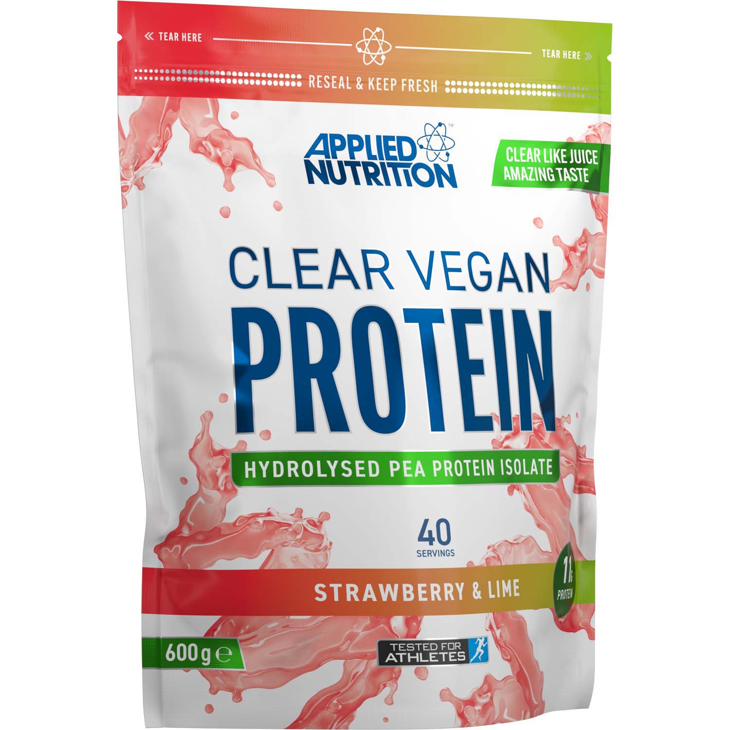 Applied Nutrition Clear Vegan Protein 600 Gm Strawberry Lime