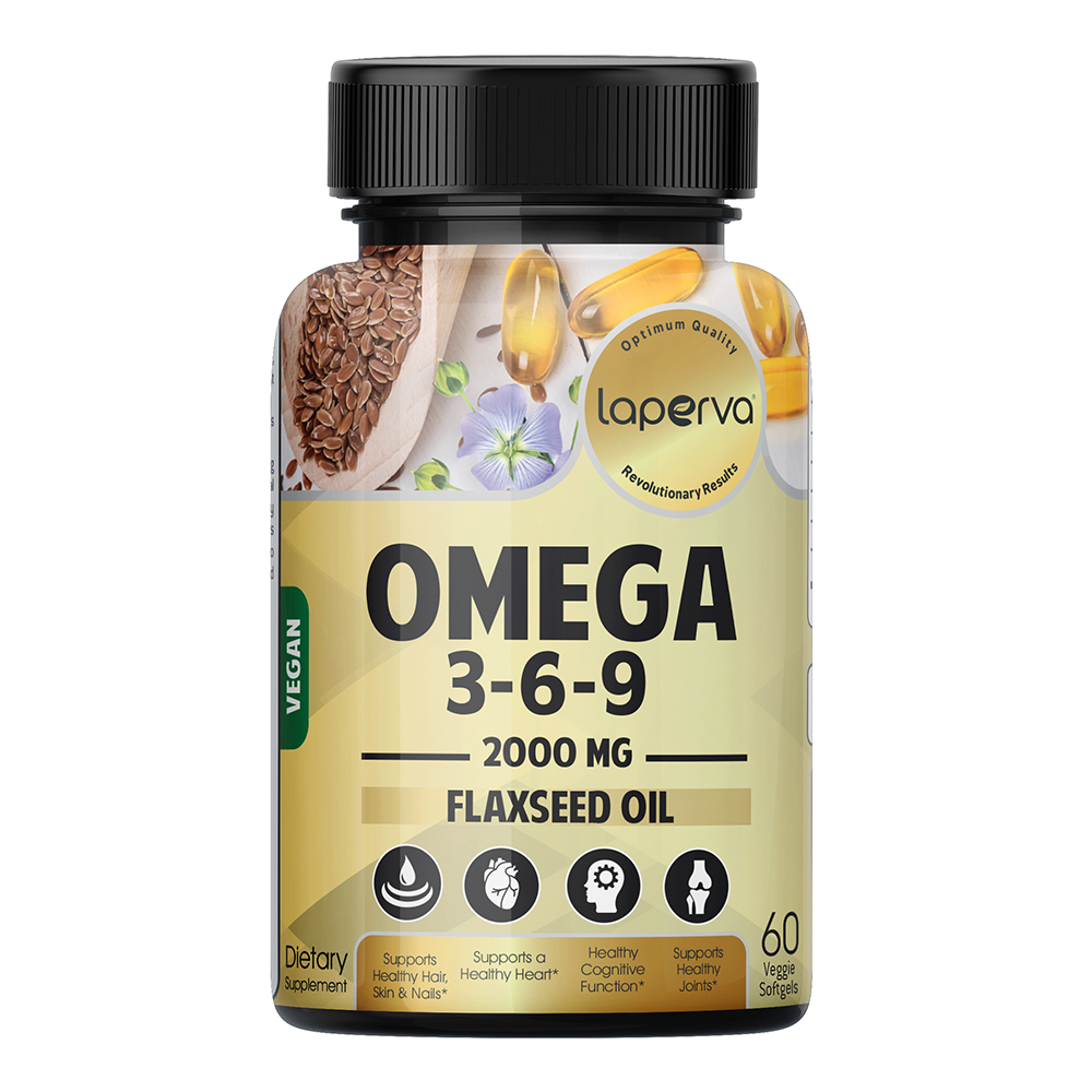 Laperva Omega 3-6-9 2000 mg 60 Veggie Softgels