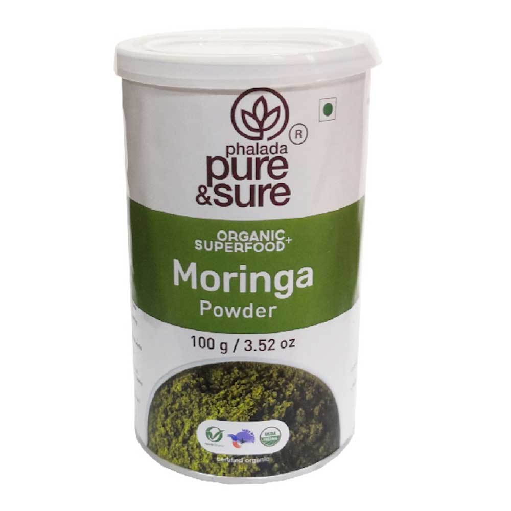 Pure & Sure Organic Moringa, 100 Gm