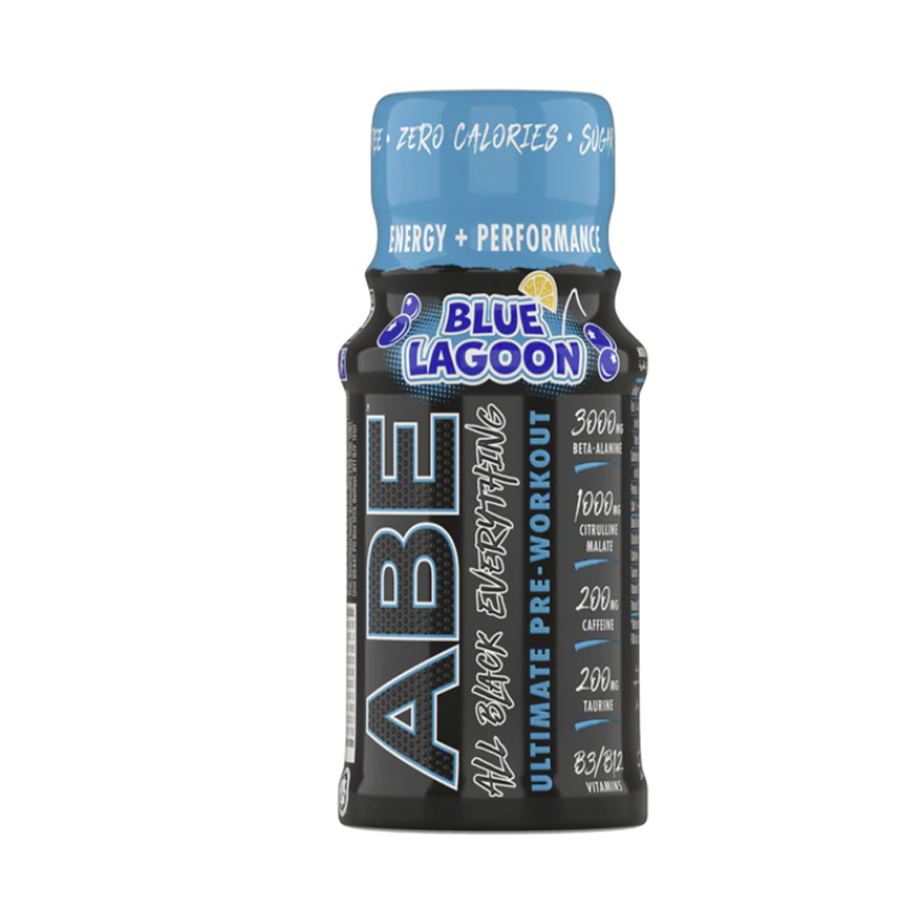Applied Nutrition ABE Ultimate Pre Workout Shot, Blue Lagoon, 1 Shot