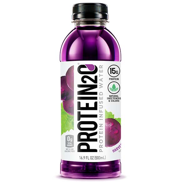 Protein2o Protein Infused Water, Harvest Grape, 500 ML