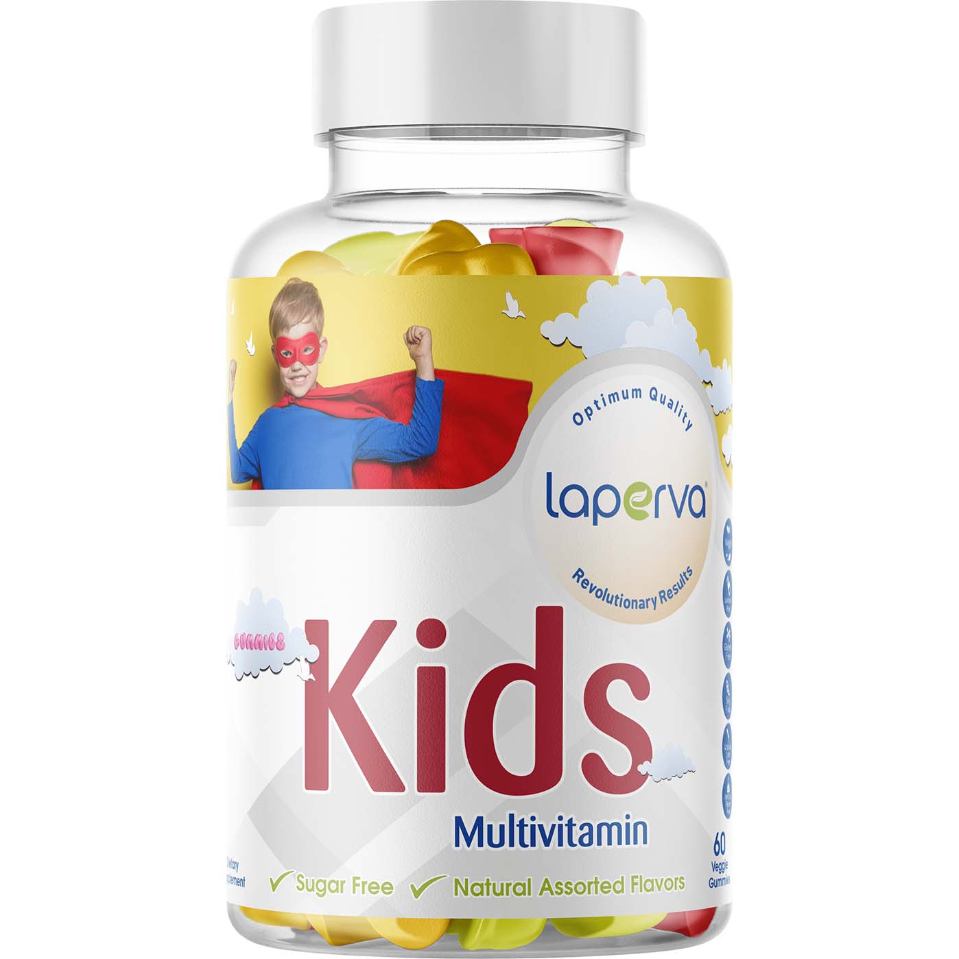 لابيرفا فيتامينات للأطفال, 60 جامي نباتية