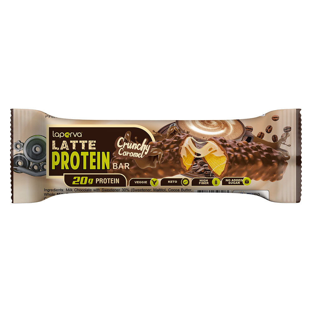 Laperva Latte Protein Bar 1 Bar Crunchy Caramel