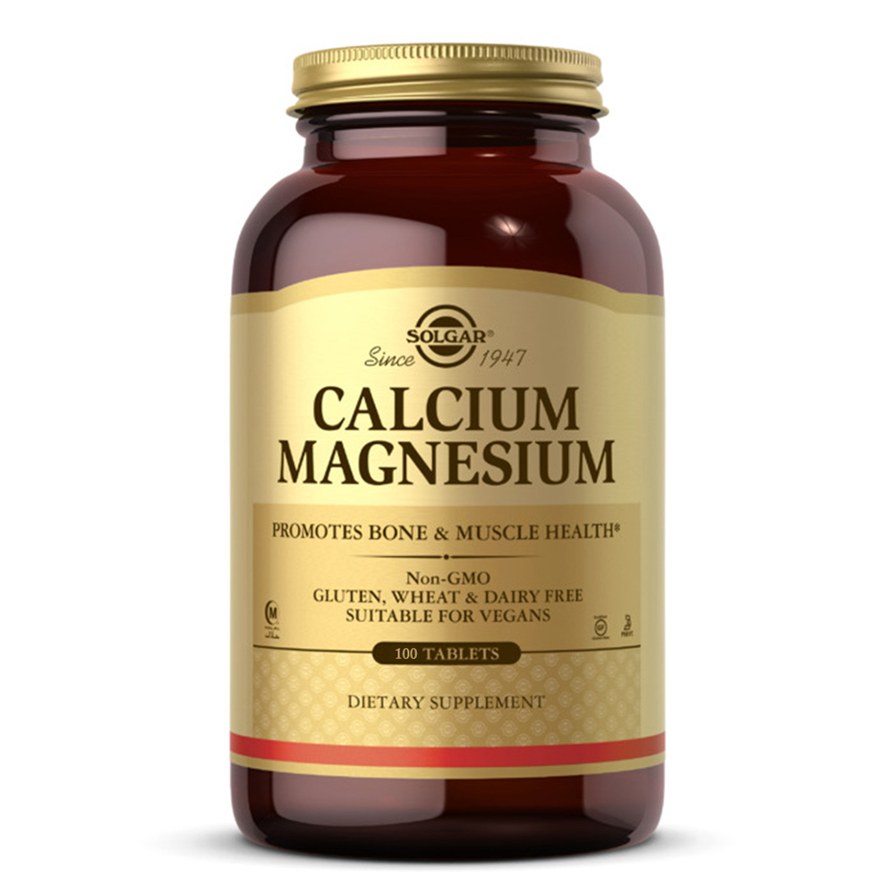 Solgar Calcium Magnesium, 100 Tablets