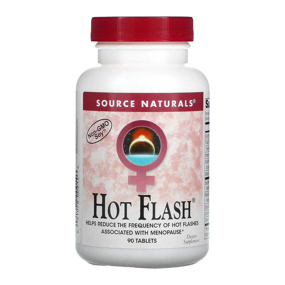 Source Naturals Hot Flash, 90 Tablets