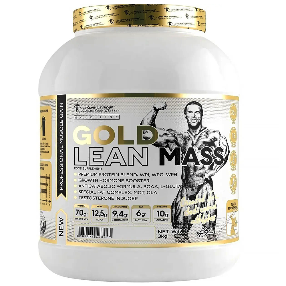 Kevin Levrone Gold Lean Mass, Cookies and Cream, 3 Kg