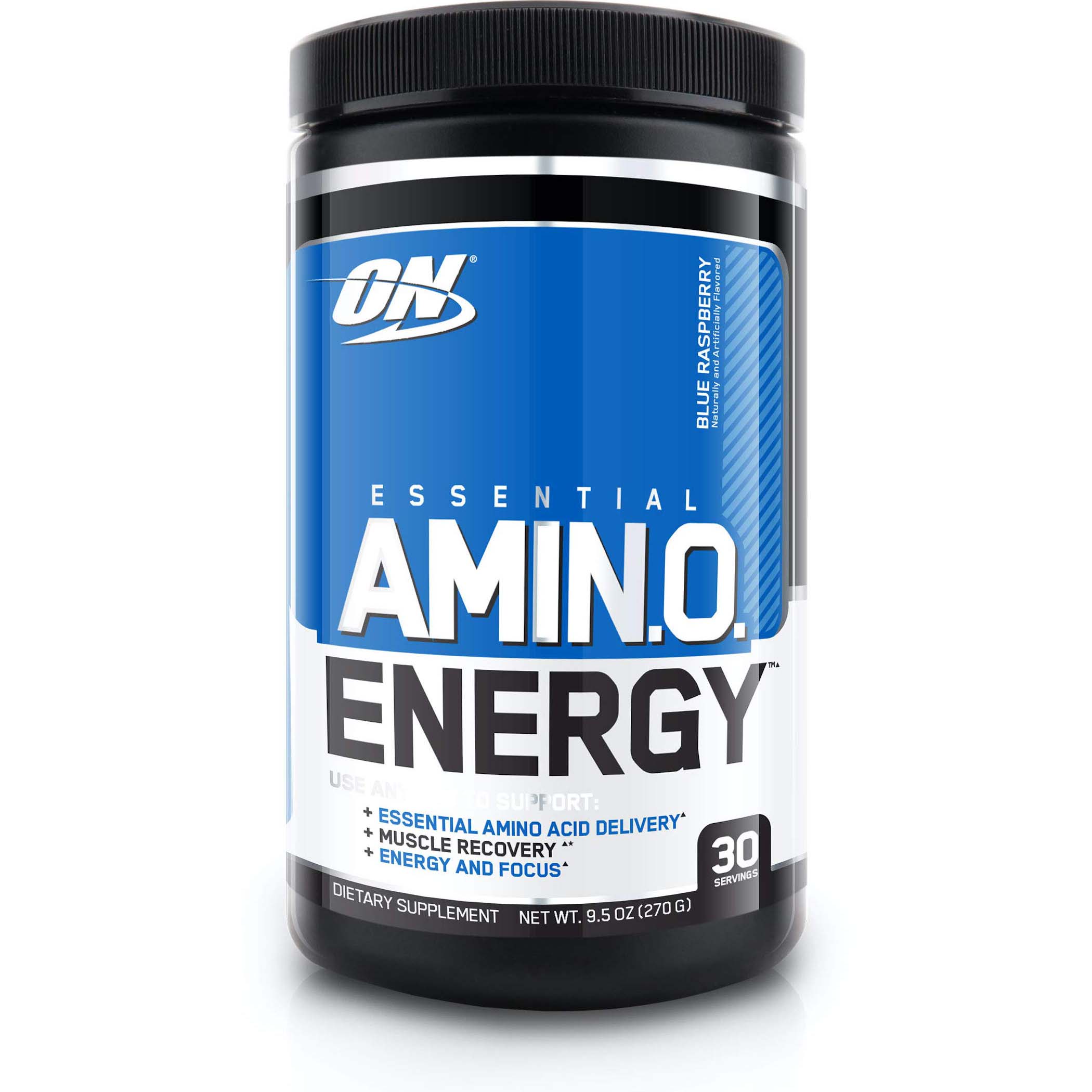 Optimum Nutrition Amino Energy, Blue Raspberry, 30