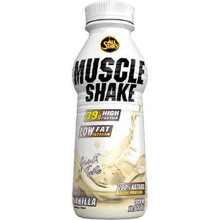 All Stars Protein Muscle Shake, Vanilla, 1 Piece