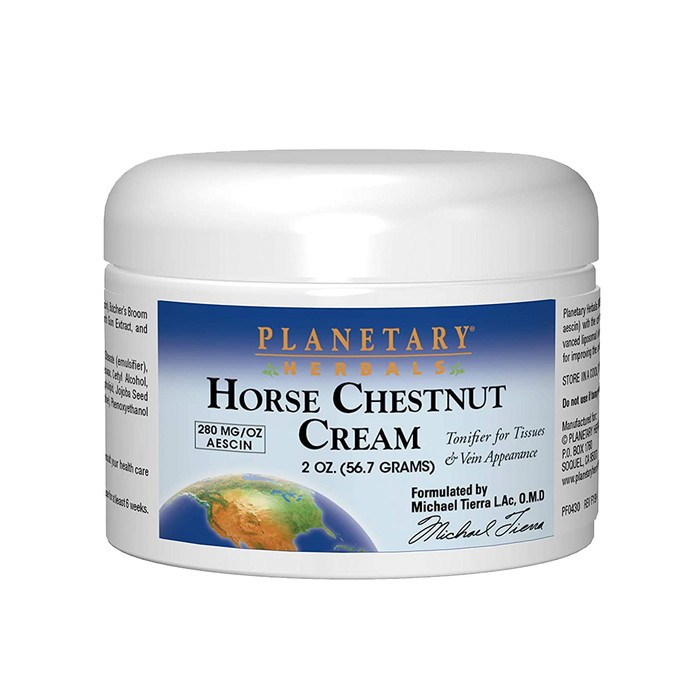 Planetary Herbals Horse Chestnut Cream, 2 Oz