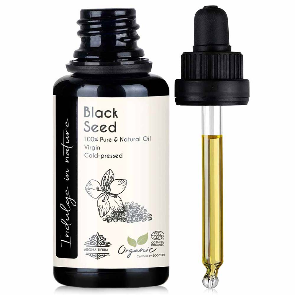 Aroma Tierra Organic Black Seed Oil (Black Cumin) 30 Ml