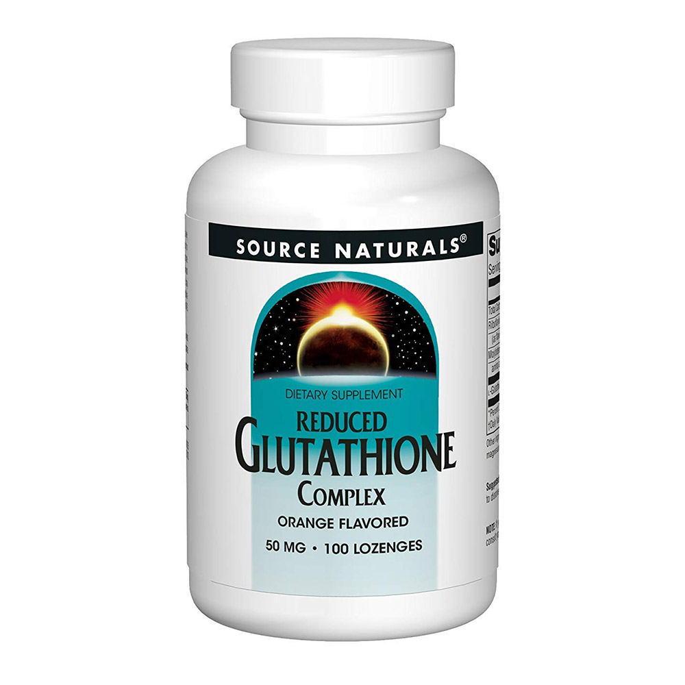 Source Naturals Glutathione Reduced, 50 mg, 100 Tablets