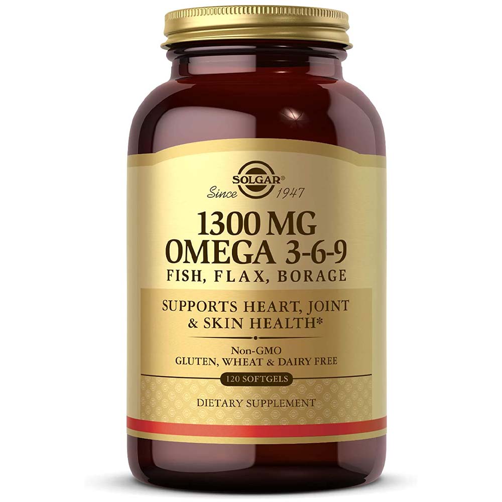 Solgar Efa Omega-3-6-9, 120 Softgels, 1300 mg