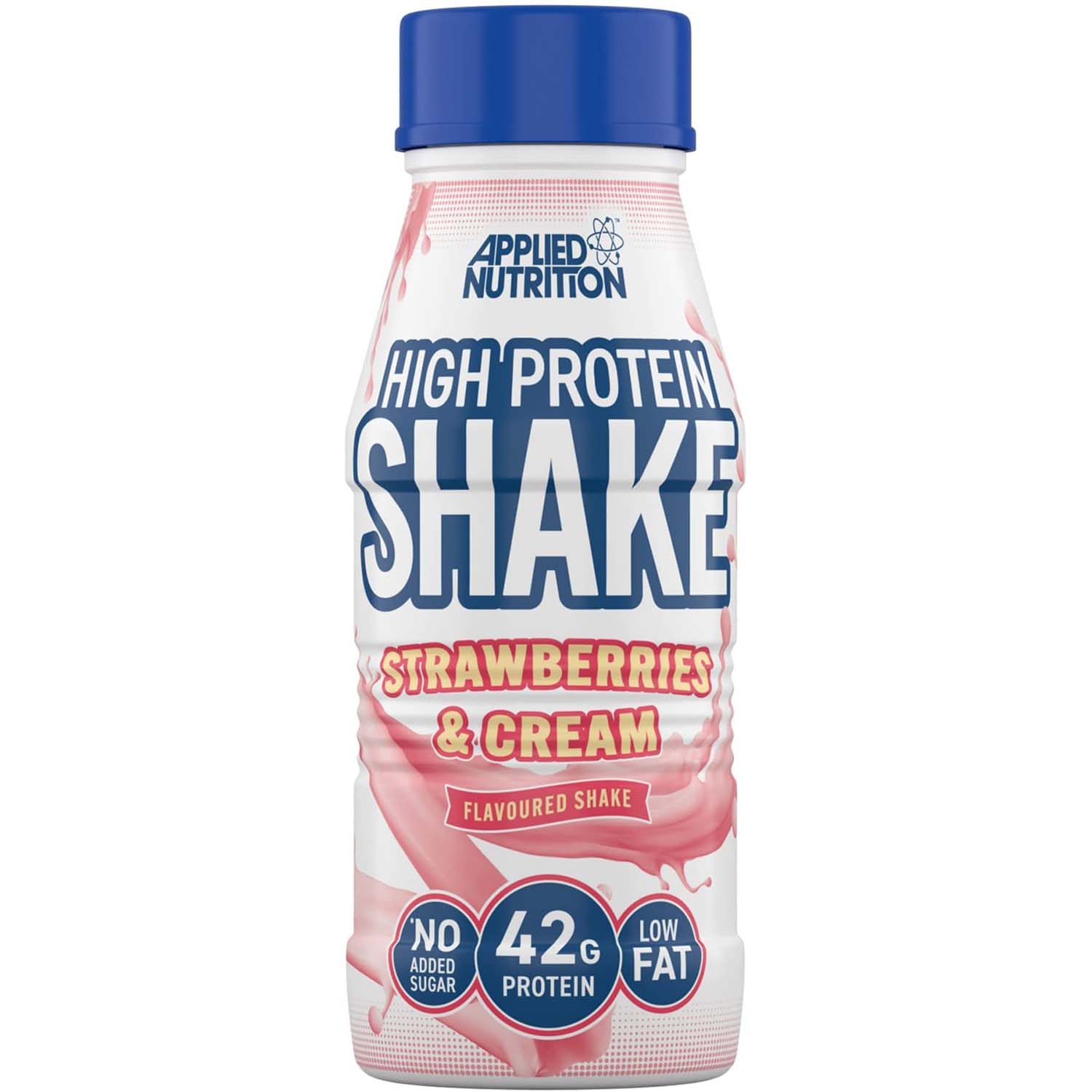 Applied Nutrition High Protein Shake, Strawberries Cream, 500 ML