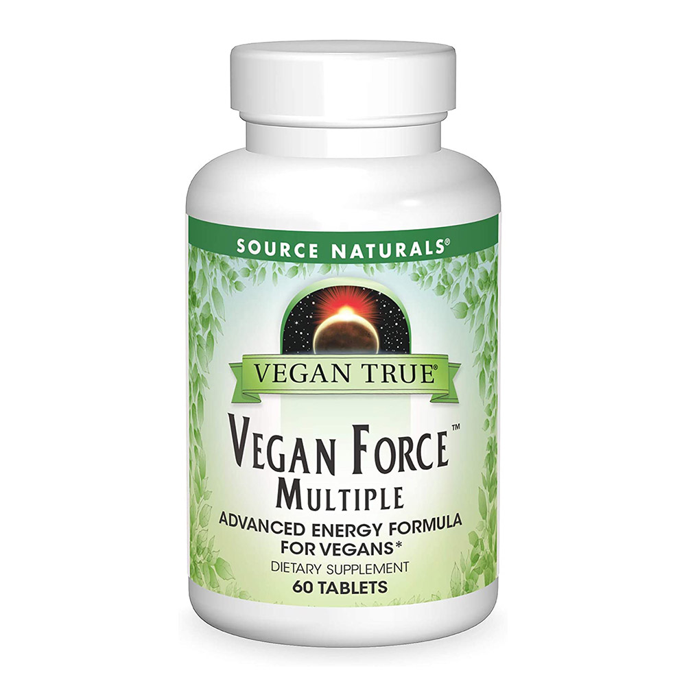 Source Naturals Vegan True Vegan Force Multiple 60 Tablets