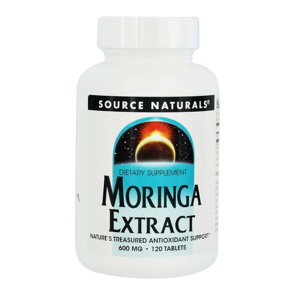 Source Naturals Moringa Extract, 600 mg, 120 Tablets