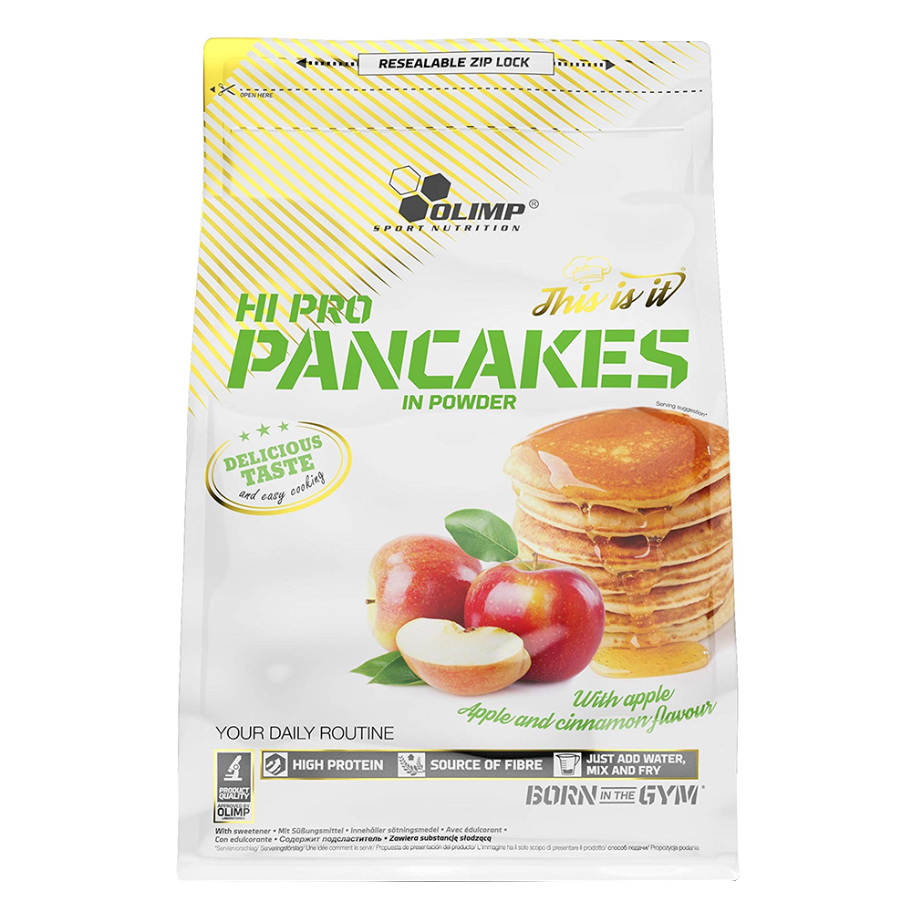Olimp Sport Nutrition Hi Pro Pancakes, Apple Cinnamon, 2 LB