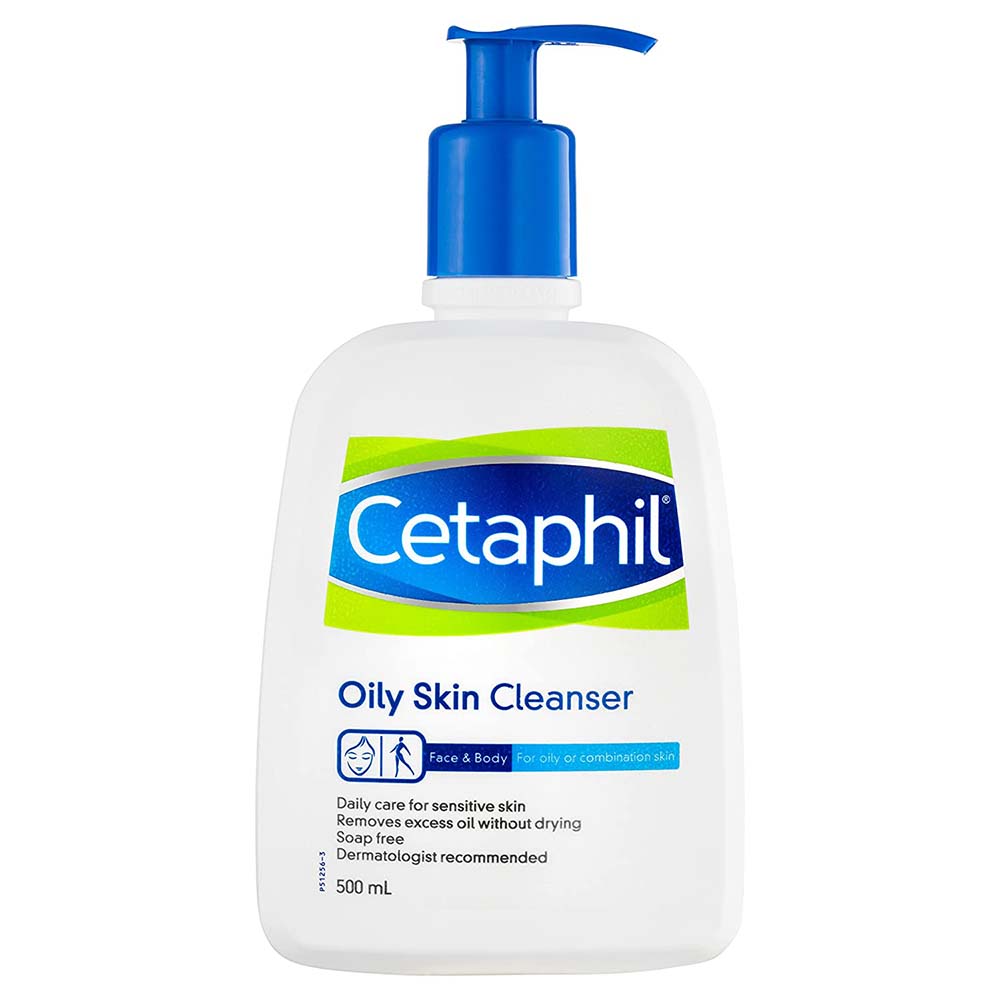 Cetaphil Oily Skin Cleanser, 500 ML