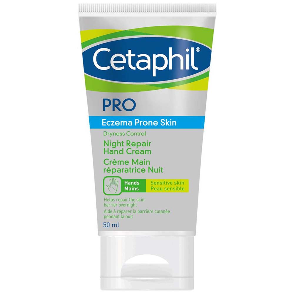 Cetaphil Pro Eczema Prone Skin Hand Repair Night Cream, 50 ML