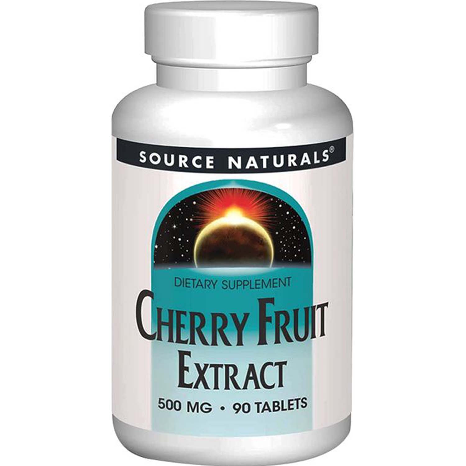Source Naturals Cherry Fruit Extract, 500 mg, 90 Tablets