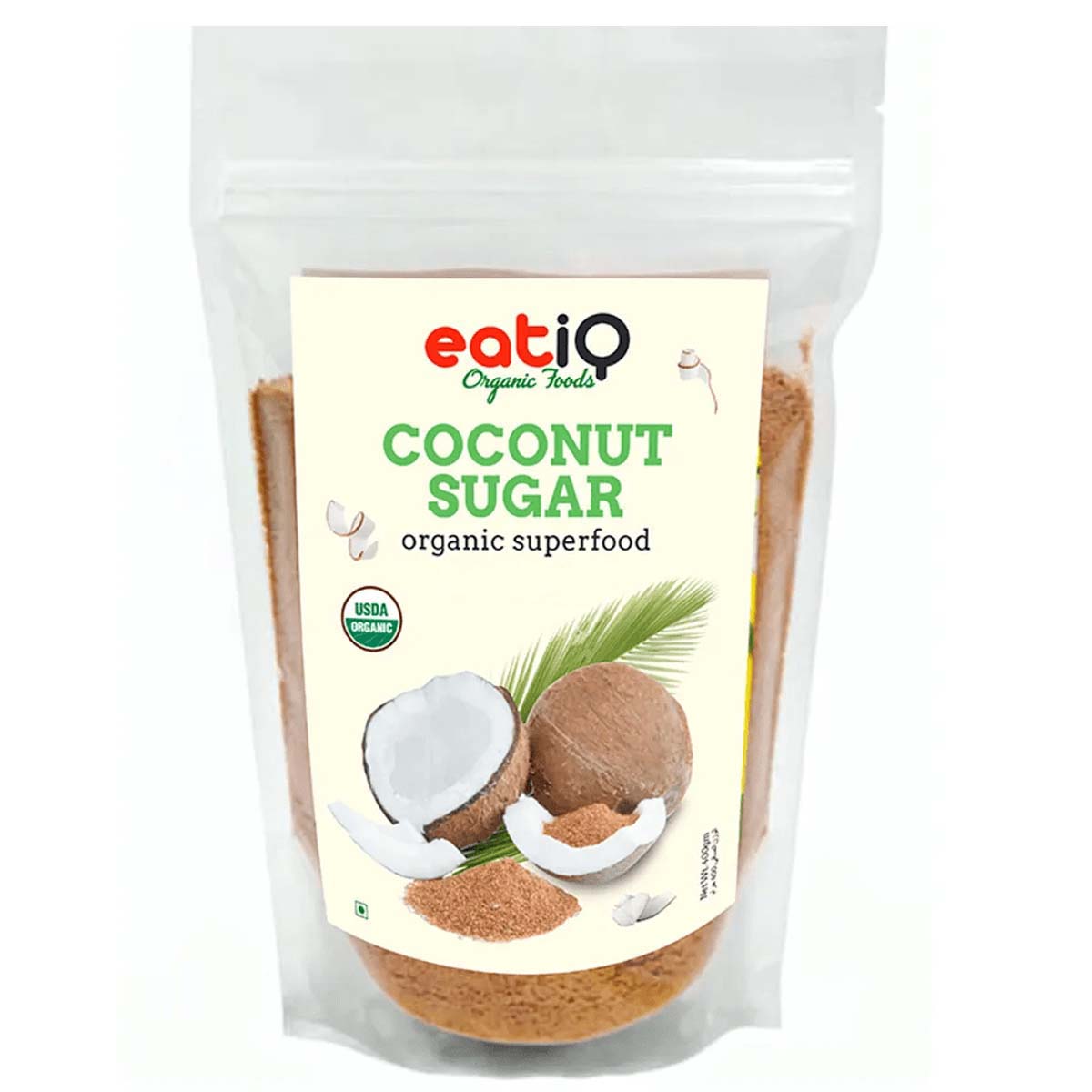 Eatiq Organic Foods Coconut Sugar, 400 Gm