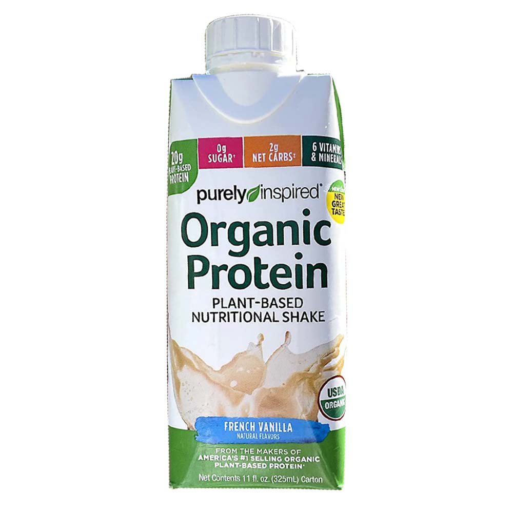 Purely Inspired Organic Protein Nutritional Shake, French Vanilla, 325 ML