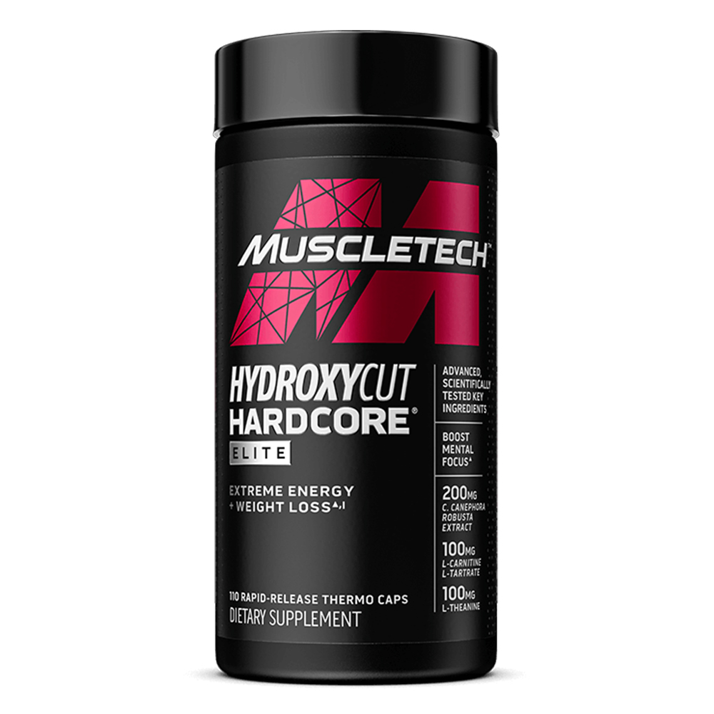 MuscleTech Hydroxycut Hardcore Elite, 110 Capsules