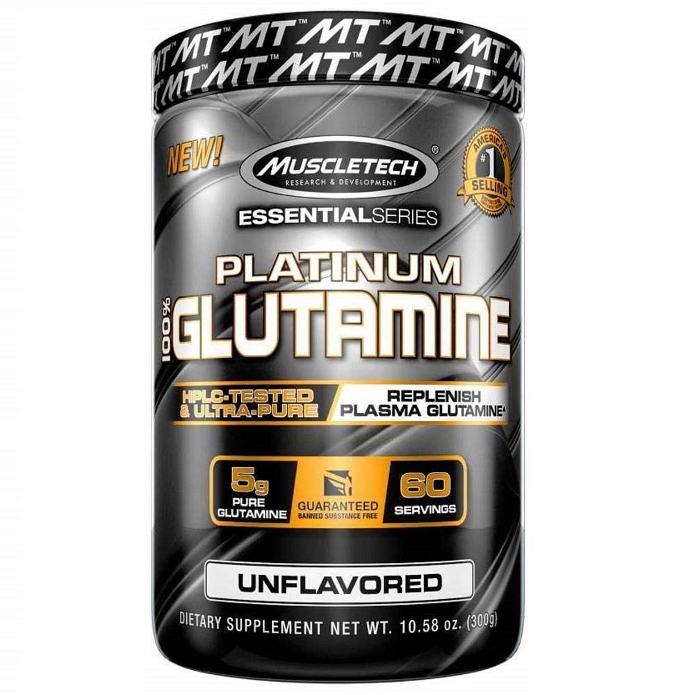 Muscletech Platinum Glutamine 60 Unflavored