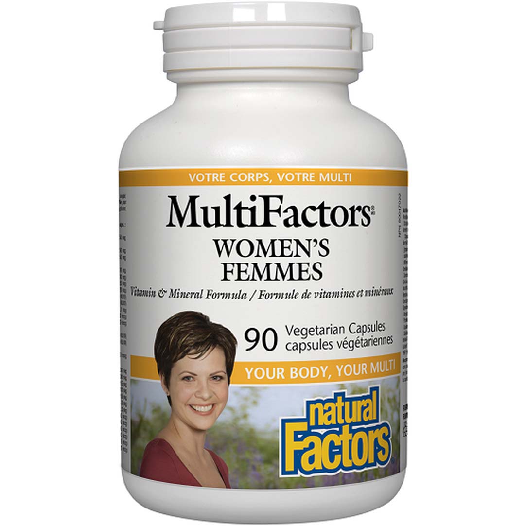 Natural Factors Multi Factors Women 90 Veggie Capsules