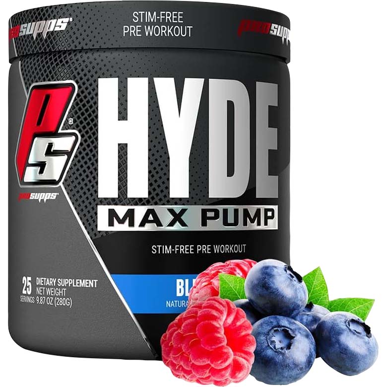 Pro Supps Hyde Max Pump 25 Blue Raz