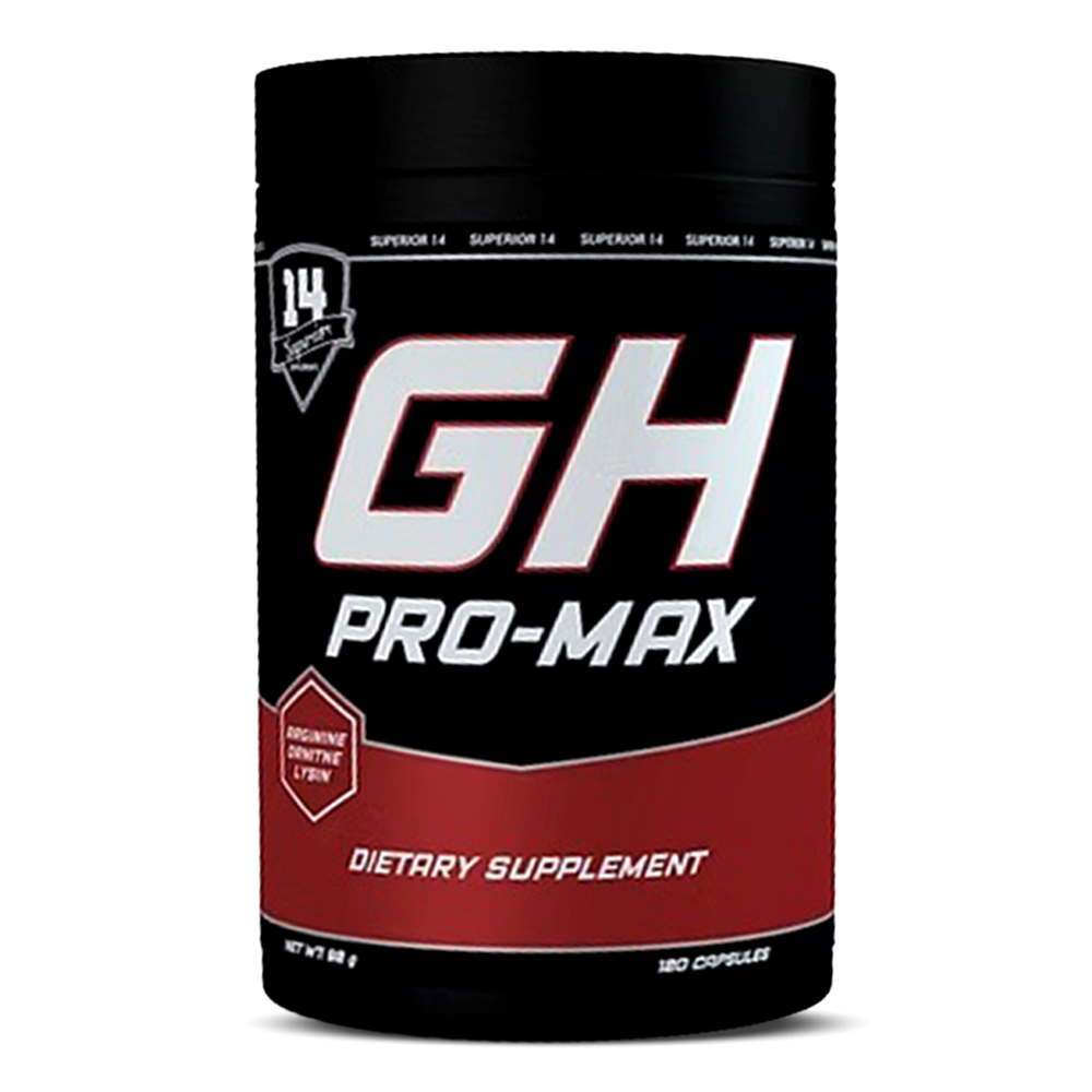 سوبيريور 14 GH برو-ماكس, 120 كبسولة, يدعم إنتاج هرمون النمو الطبيعي, الأداء البدني، القوة، والتحمّل