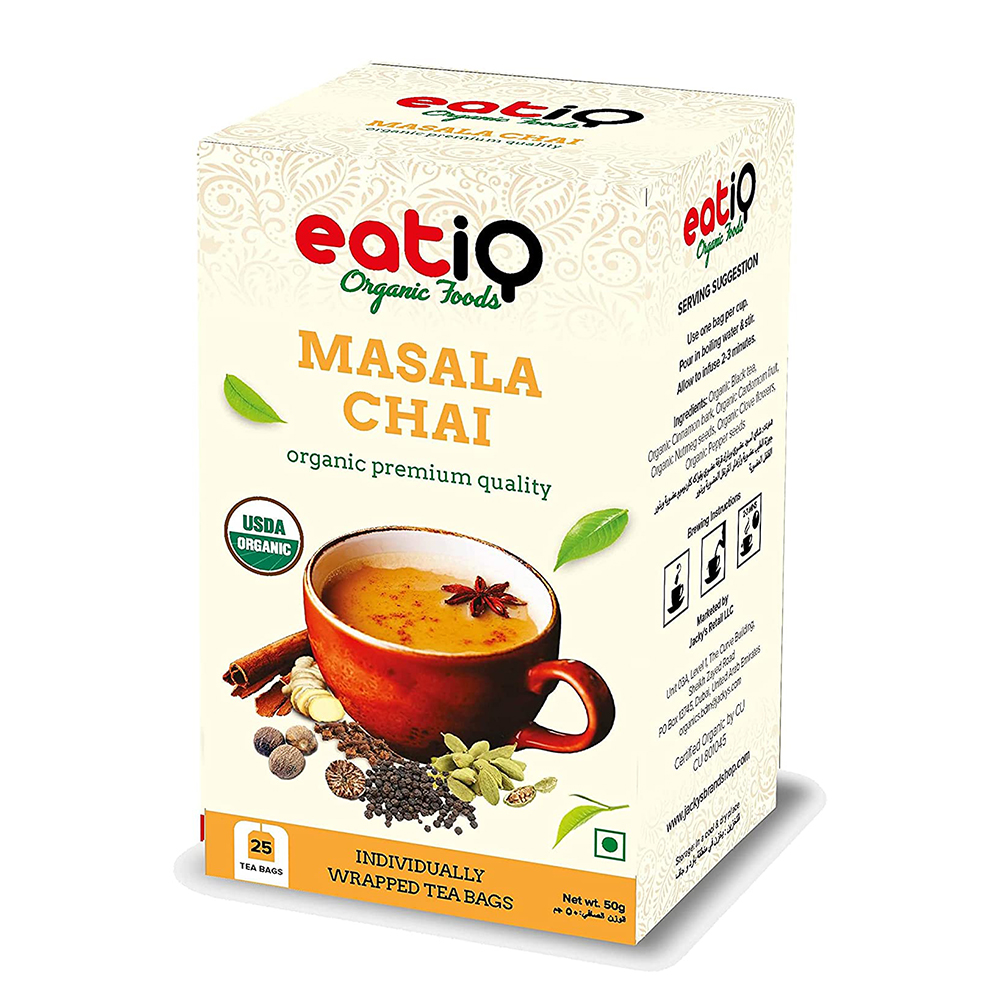 Eatiq Organic Foods Masala chai 25 Bags