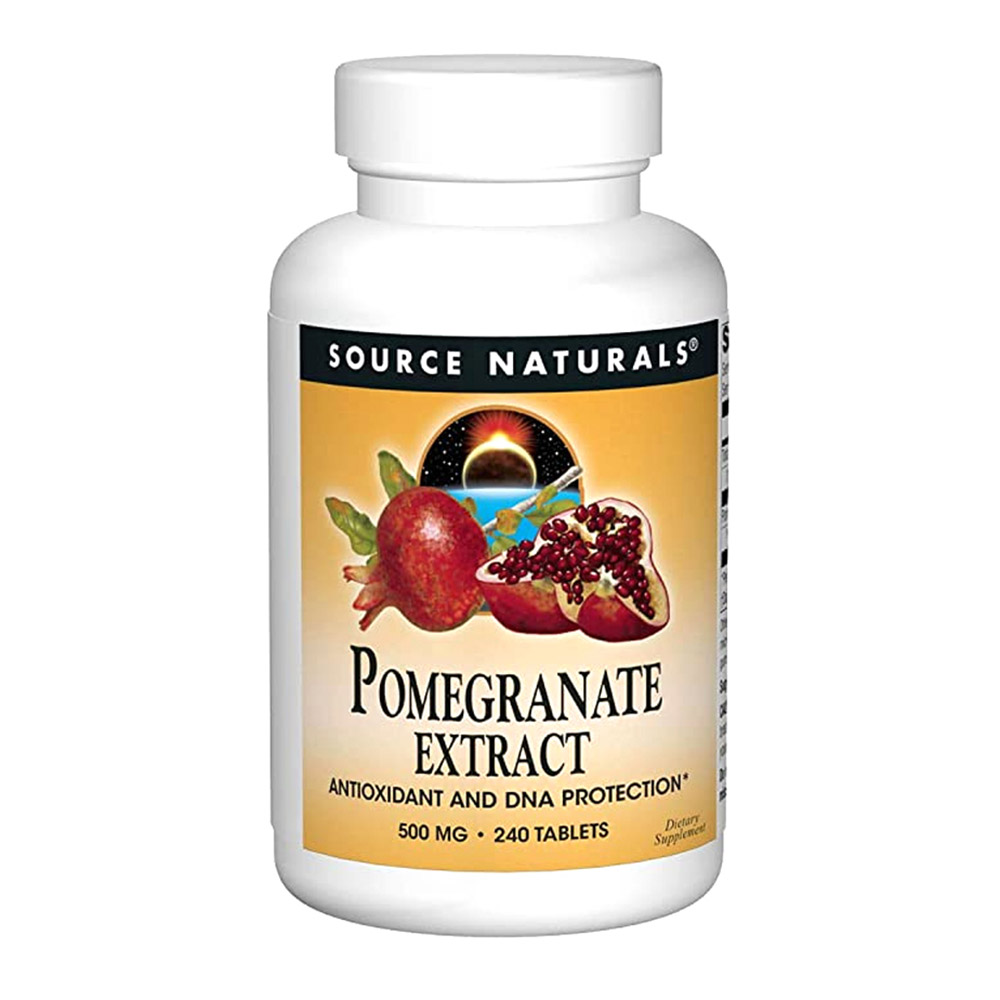 Source Naturals Pomegranate Extract 240 Tablets 500 mg