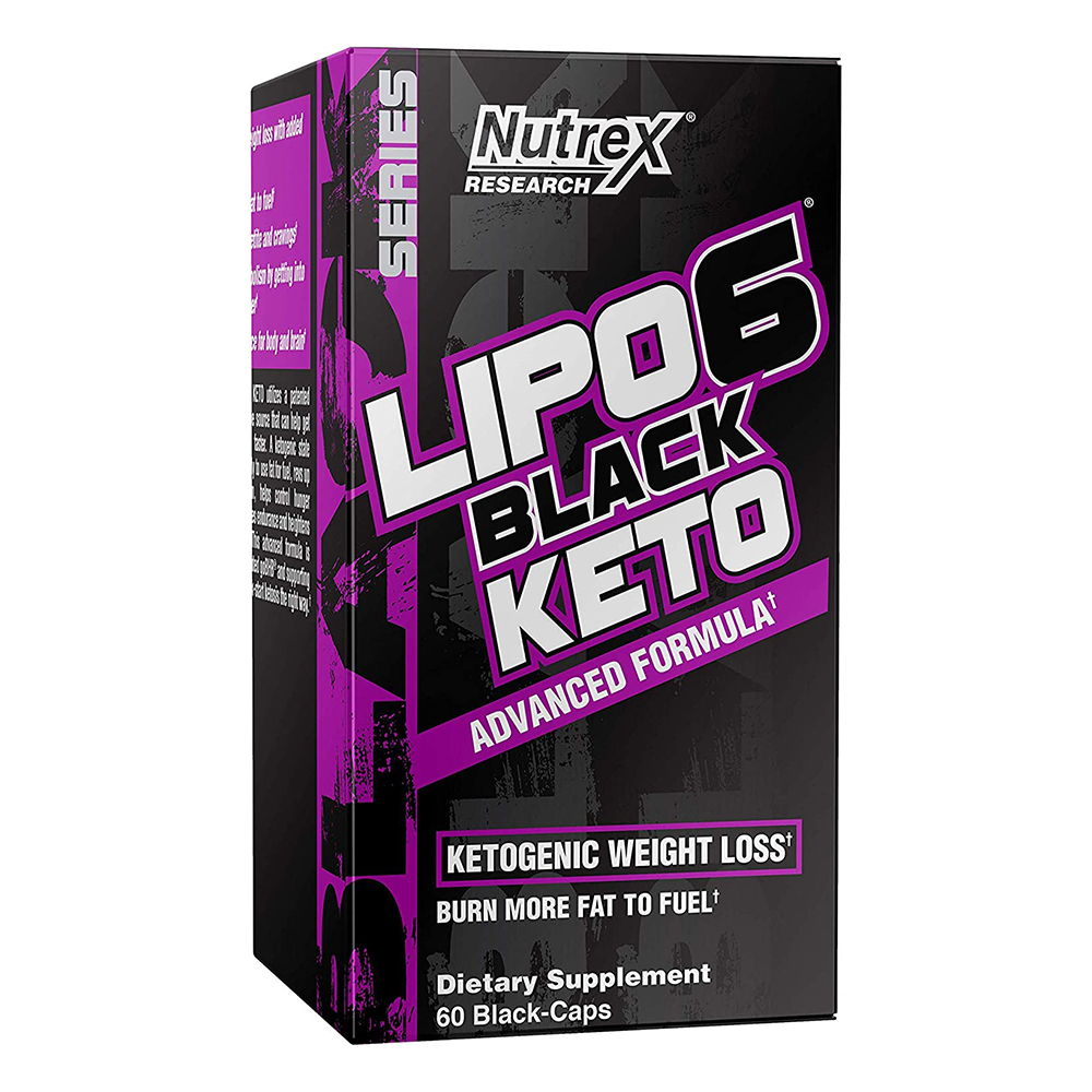 Nutrex Research Lipo 6 Black Keto 60 Capsules