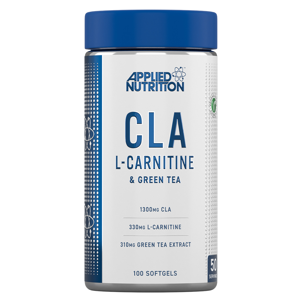 Applied Nutrition CLA L Carnitine and Green Tea, 100 Softgels