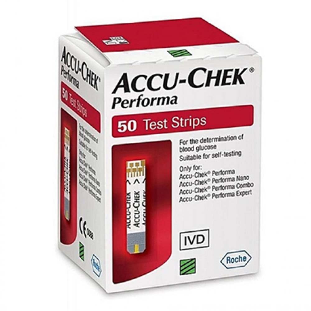 Accu-Chek Performa Test Strips, 50 Srtips