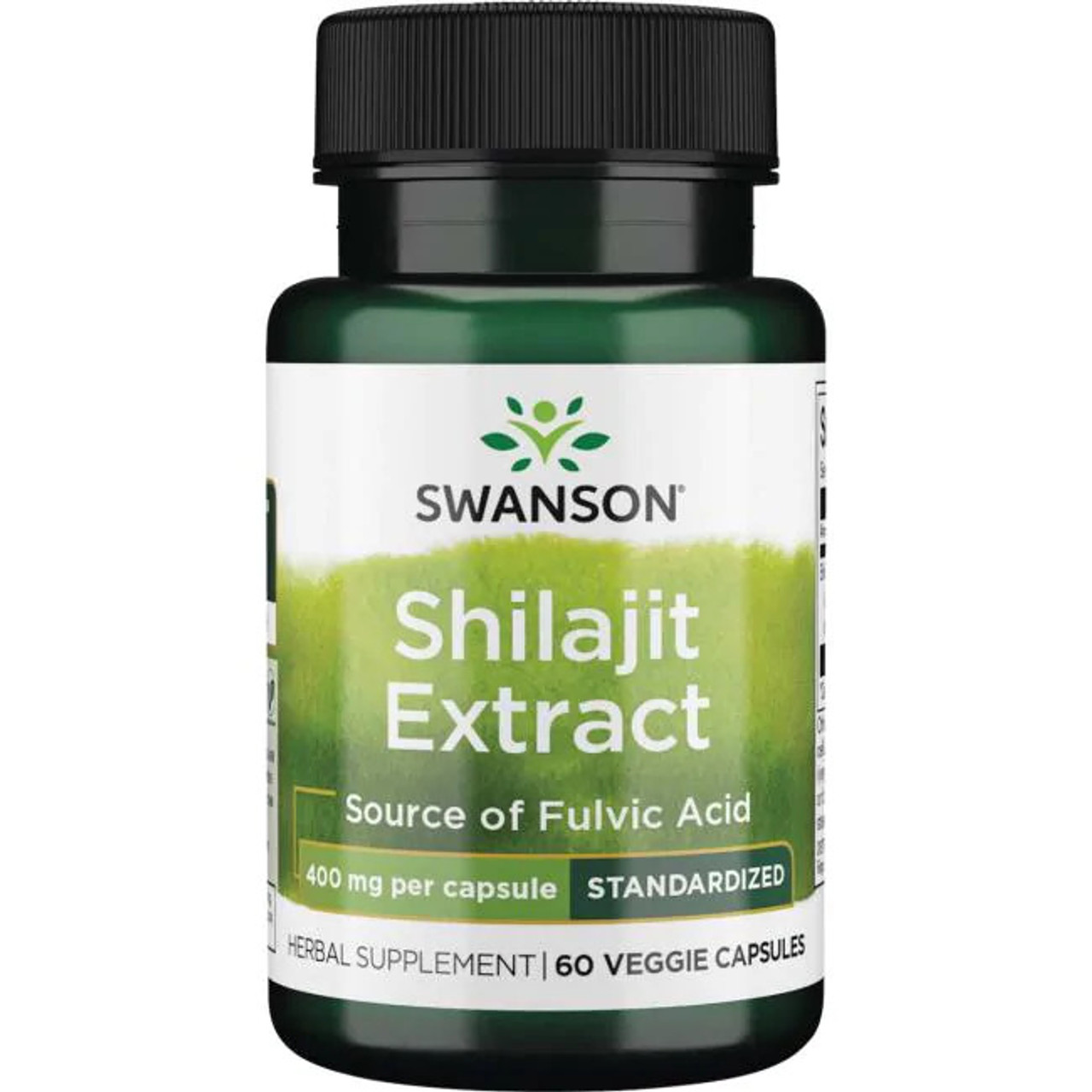 Swanson Extra Strength Shilajit Extract, 400 mg, 60 Veggie Capsules