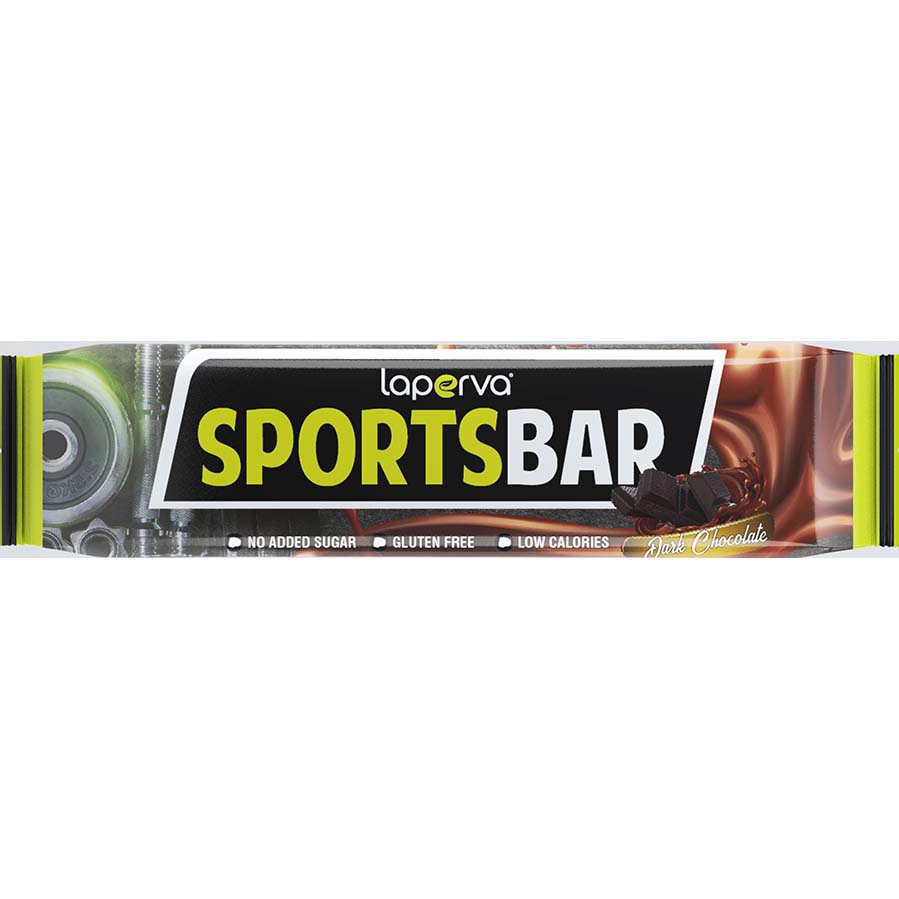 Laperva Sports Bar 42 Gm, Dark Chocolate, 1 Bar